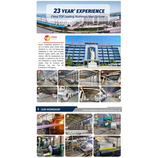 1050, 1060, 1070 Yongsheng Aluminum Strip Coil Custom Length & ID For Automotive, Furniture & Construction