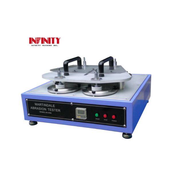 Quality Control Abrasion Testing Machine / Textile Fabric Martindale Abrasion Tester