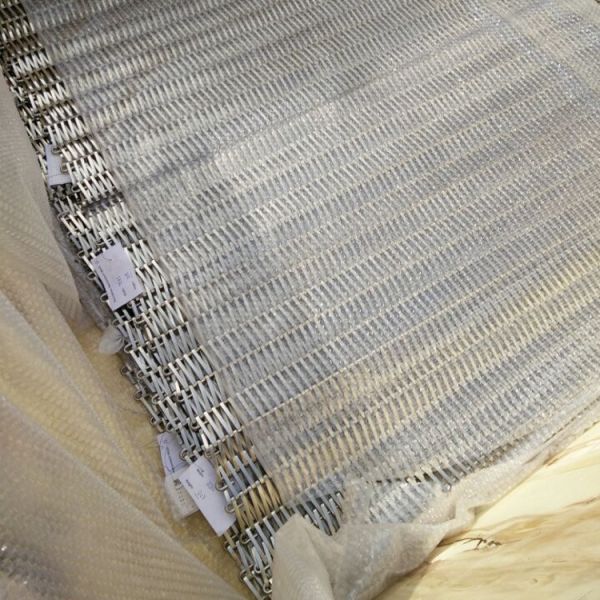 Square Opening Spiral Wire Mesh 0.5mm - 5mm Wire Dia 8.9kgs/M2