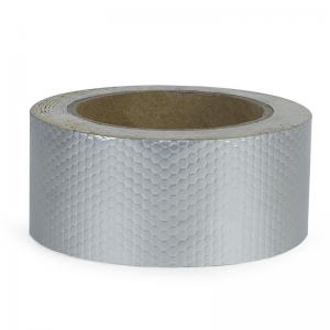Cheap Coated Duct Waterproof Aluminium Foil Tape For Fix Pipeline Roofing Repair for sale