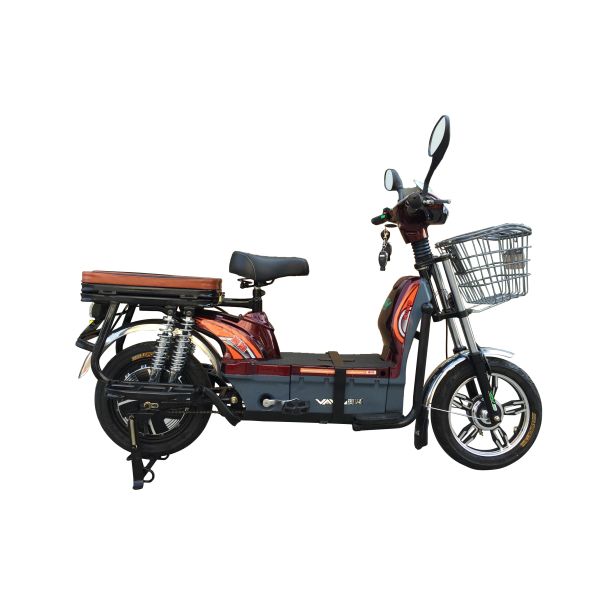 Four Shock Absorbers Electric Motorized Bicycles Black Womens Electric Bike