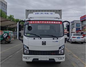 China Hybrid Electric Cargo Truck 4x2 Ev Cargo Truck Automatic Transmission on sale