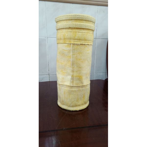 Polyimide Pulse Jet Cyclone Bag Filter with PTFE Membrane Corrosion - Resistant