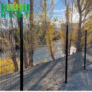 China Easily Assembled Various Colors Commercial Decorative Security  Powder Coated V Mesh Fence Panel on sale