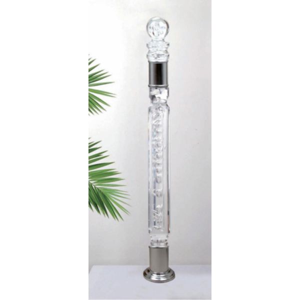 Crystal Hand Railing Acrylic Stair Balustrade Crystal Newel Post Rail Post Acrylic Baluster For Stair Railings