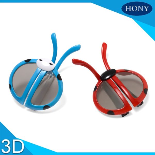 Kids 3D Glasses With Anti Scratch Circular Polarized Lens For Long Time Use