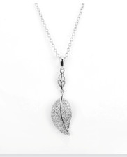 Rope Chain Cz Stone Pendant 6.5mm Cubic Zirconia Round Pendant