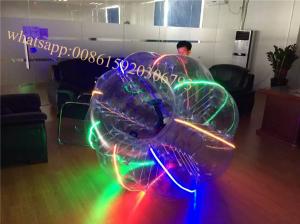 Cheap inflatable led light lighting adult bumper ball rent bumper ball prices buddy bumper ball belly balls tup soccer zorb for sale