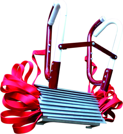 Portable Fire Escape Ladder Step Off Safety Get Out Quickly Safer Firefighters