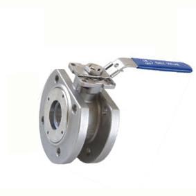 China 1PC WAFER FLANGED BALL VALVE WITH MOUNTING PAD ss304,ss316 on sale