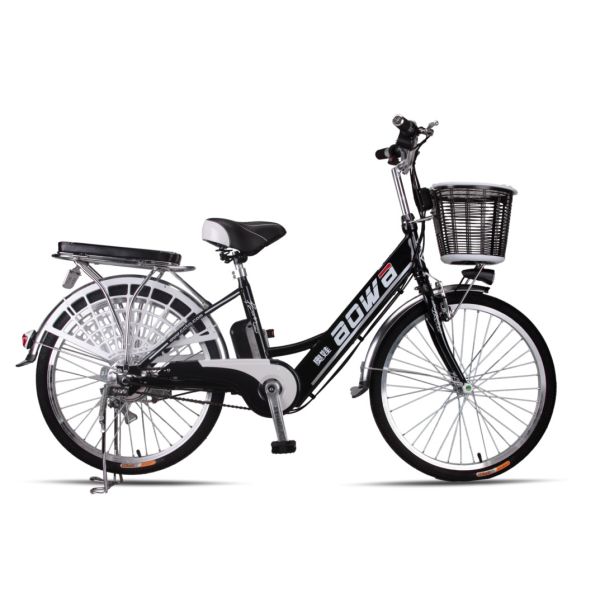 48V Womens Hybrid City Lithium Bicycle , Electric Assisted Bicycle With Electric