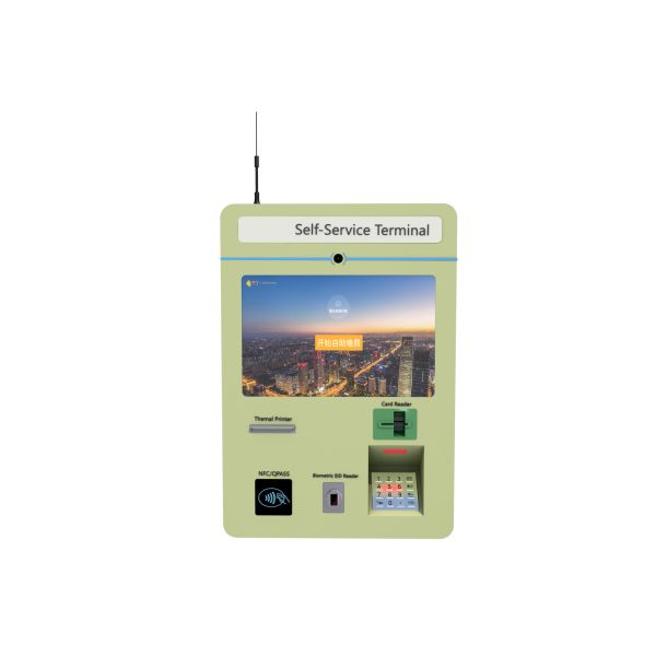 15~22inch Payment Wall Mounted Kiosk touch screen With Wifi 4G Multi Functions