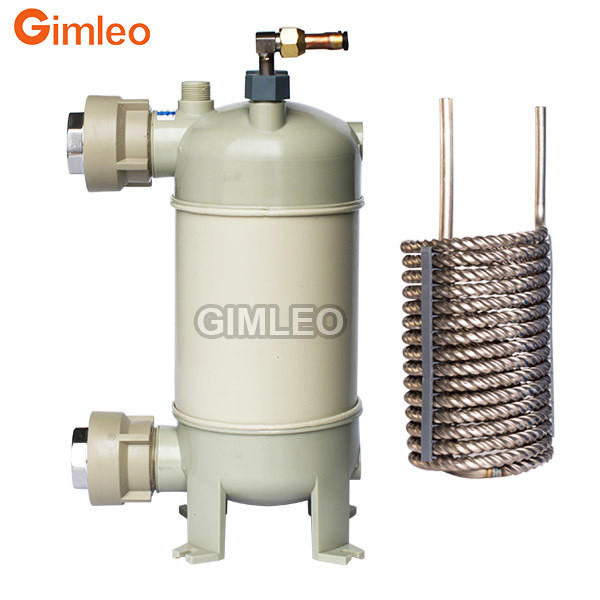 HTS-10 High Temperature Spa and Hot Tub Heat Exchanger with Water and Refrigerant Side Pressure