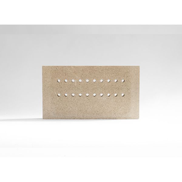 Vermiculite Furnace Insulation Panels Lightweight Sand Yellow Color