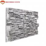 Decorative Artificial Culture Stone Faux Stone 3D Wall Panel For House Exterior