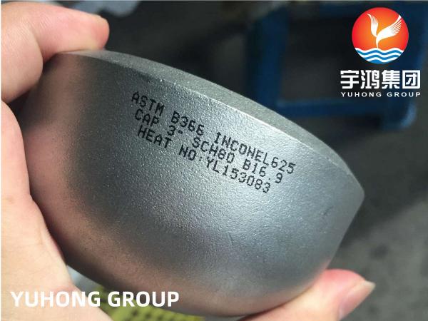 Quality Butt Weld Fittings SB366 Inconel 625 ( UNS N06625 ) 600 825 CAP wholesale