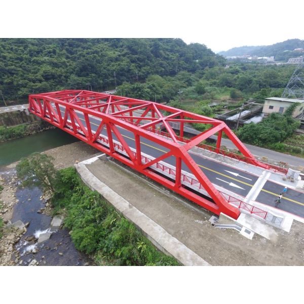 Steel Truss Bridge Long Span Bidge Large Span Heavy Load Permanent Steel Bridge