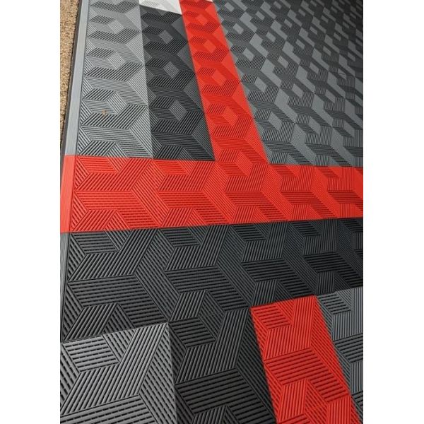 25KLbs Interlocking Workshop Floor Mats UV Resistant Garagetrac Garage Flooring