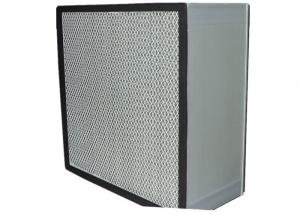 Cheap Commercial Clean Room HEPA Air Filter Media , Stainless Steel Frame for sale