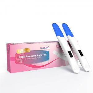 China CE Electronic Pregnancy Digital HCG Test Kit Vitro Qualitative Detection on sale