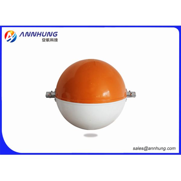 Temperature Resistant Aircraft Warning Sphere For Tall Transmission Lines