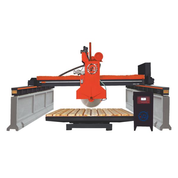 High Cutting Efficiency Disc Rock Cut Circular Bridge Saw for Granite Marble Paving Stone
