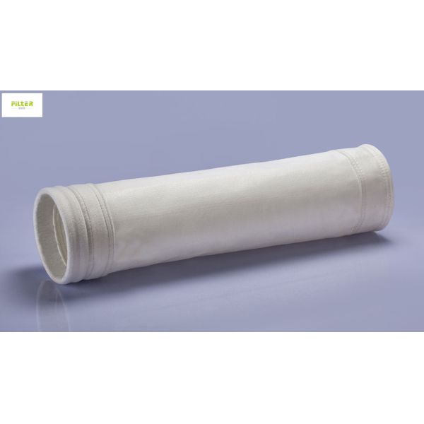 500g 550GSM Industrial Polyester Filter Bag For Cement Plants