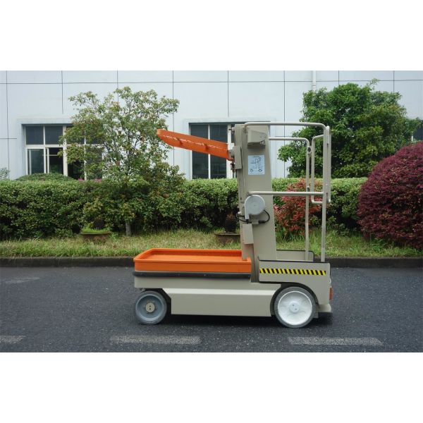 Premium Quality Durable Vertical Mast Self Propelled Aerial Man Lift Electric Order Picker