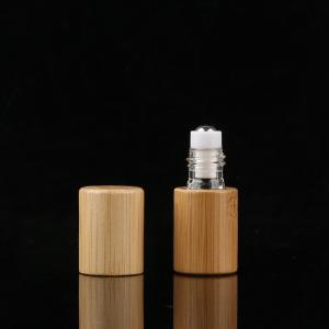 Cheap Anti Corrosion 20ml Bamboo Cover Roll On Perfume Bottle for sale