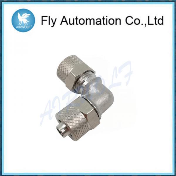 Quality Elbow Connector Pneumatic Tube Fittings 1550 Series Right Jngle Joint wholesale