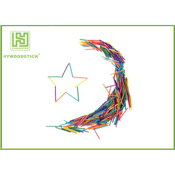 Small Lollipop Sticks 50mm Art Craft MatchSticks For Kids Education