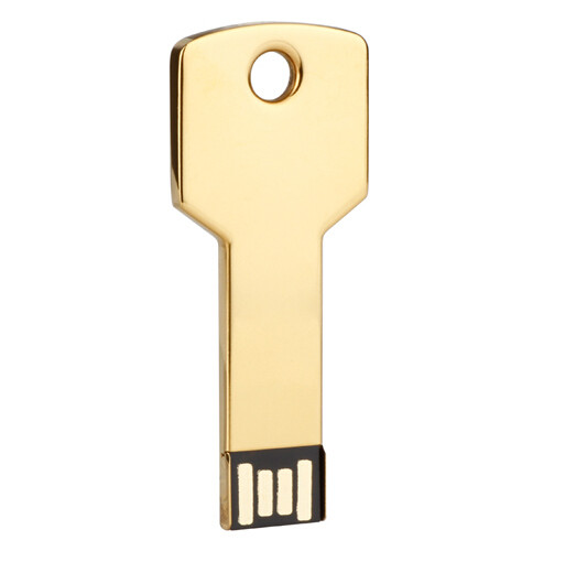 Freeuni Customizable color promotion gift metal key usb from 2gb to 32gb flash