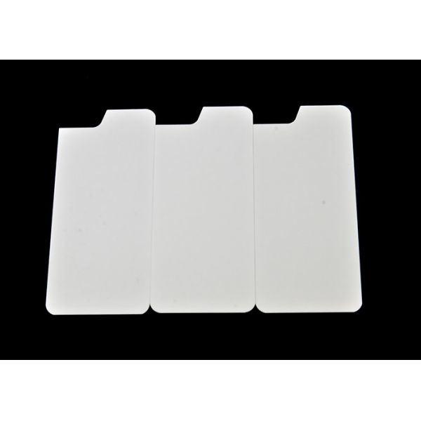 High Alumina Ceramic Insulator High Density Wear Resistant Flat Shaped Plate