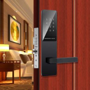 Cheap Aluminium Alloy Keyless Wifi Lock Pin Code 65mm Thickness For Airbnb Apartment for sale