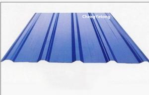 Cheap PU Coating Stone Coated Steel Roof Tiles , Temporary Shed Pre Painted Roofing Sheets for sale