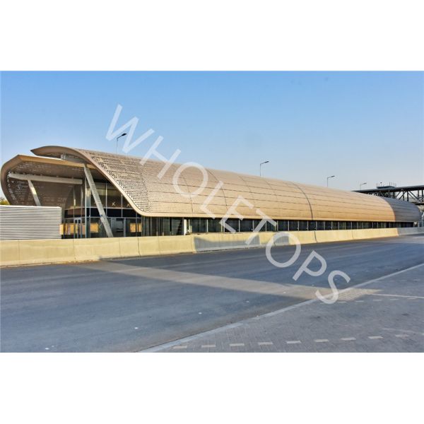 Heat Preservation 3.0mm Aluminum Roofing Sheets / ISO9001 Interior Roof Panel