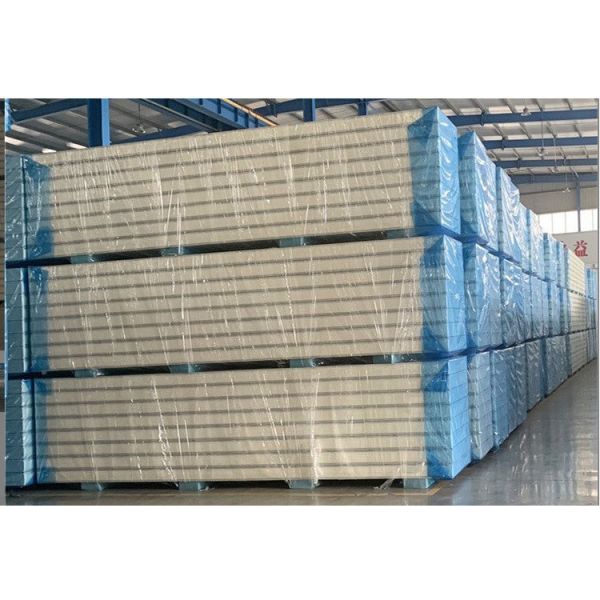 50mm Flame Retardant B1 Fireproof PIR Sandwich Panel Insulated Polyurethane PUF PU Foam Construction Wall