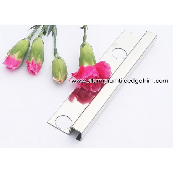 #8 Mirror Effect Stainless Steel Tile Trim For 8mm / 10mm Ceramic Tile