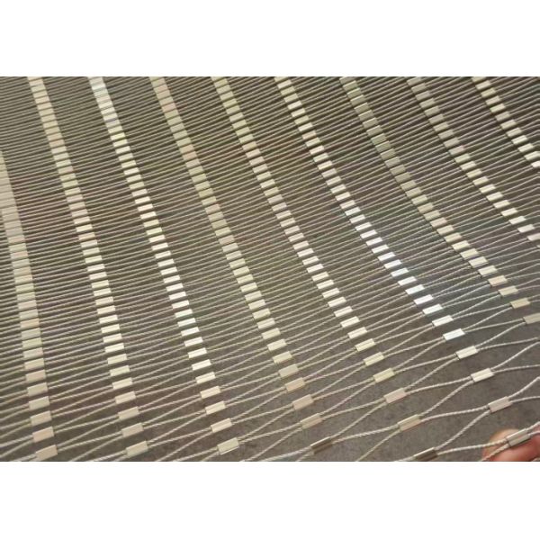 Stainless Steel Wire Rope Mesh For Protection Net Plant Climbing Net