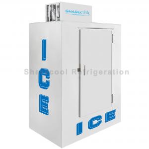 Cheap Solid Door R404a Cold Wall Ice Merchandiser Bagged Ice Storage Freezer for sale