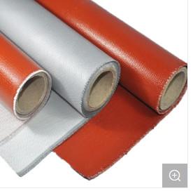 Cheap Double Side Silicone Coated Fiberglss Fabric Electric Insulation for sale