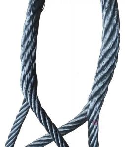 Cheap Stainless Steel Drilling Rig Spare Parts Wire Ropes Braided Sling for sale