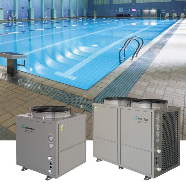 2025 Energy Saving Swimming Pool Heat Pump , Air Source Water Heater Heat Pump
