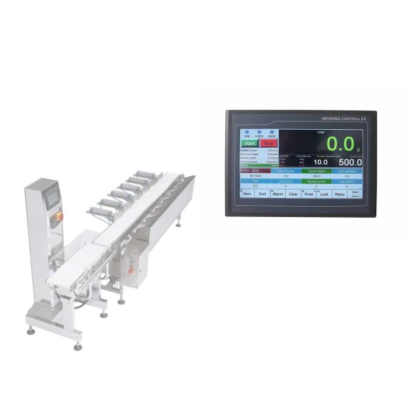 HMI Conveyor Checkweigher Indicator Controller , Digital Weighing Instrument Indicator