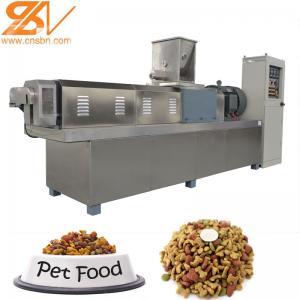 Cheap Dry Kibble dog food processing machine Extruder 800-1500kg/h for sale