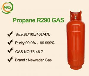 Cheap Green Refrigerant Gas high Purity Refrigerant Gas Propane R290 In Cylinder for sale