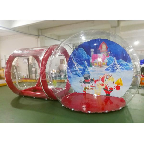 Crystal Inflatable Bubble House  / Inflatable Lawn Bubble Tent Easy Assembly