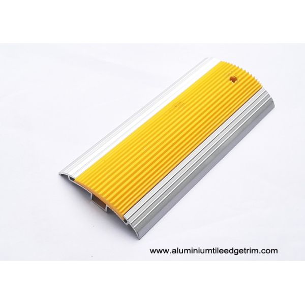 Anti Slip Aluminium Floor Trims Adjustable Height / Edge Transition Floor Tile Beading