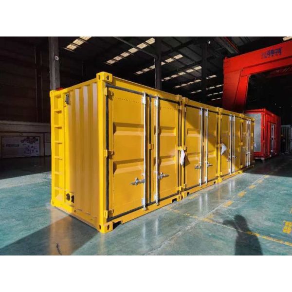 Soundproof 1250kva Container Generator  / Perking /WEICHAI 1000 Kw Diesel Generator Set