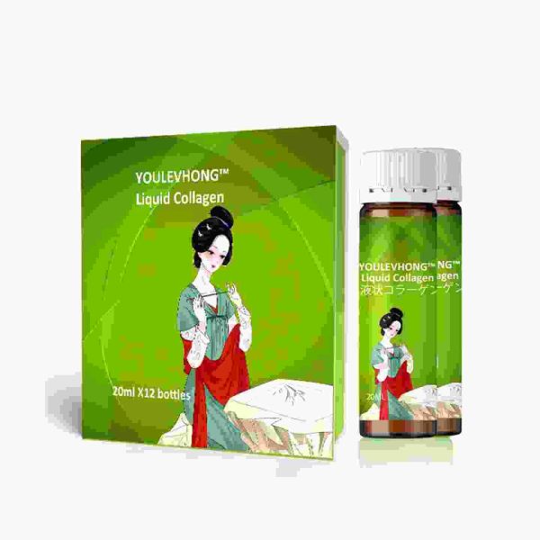 Natural Herbal Liquid Collagen Supplements Boost Hair Skin And Nail Health Customized